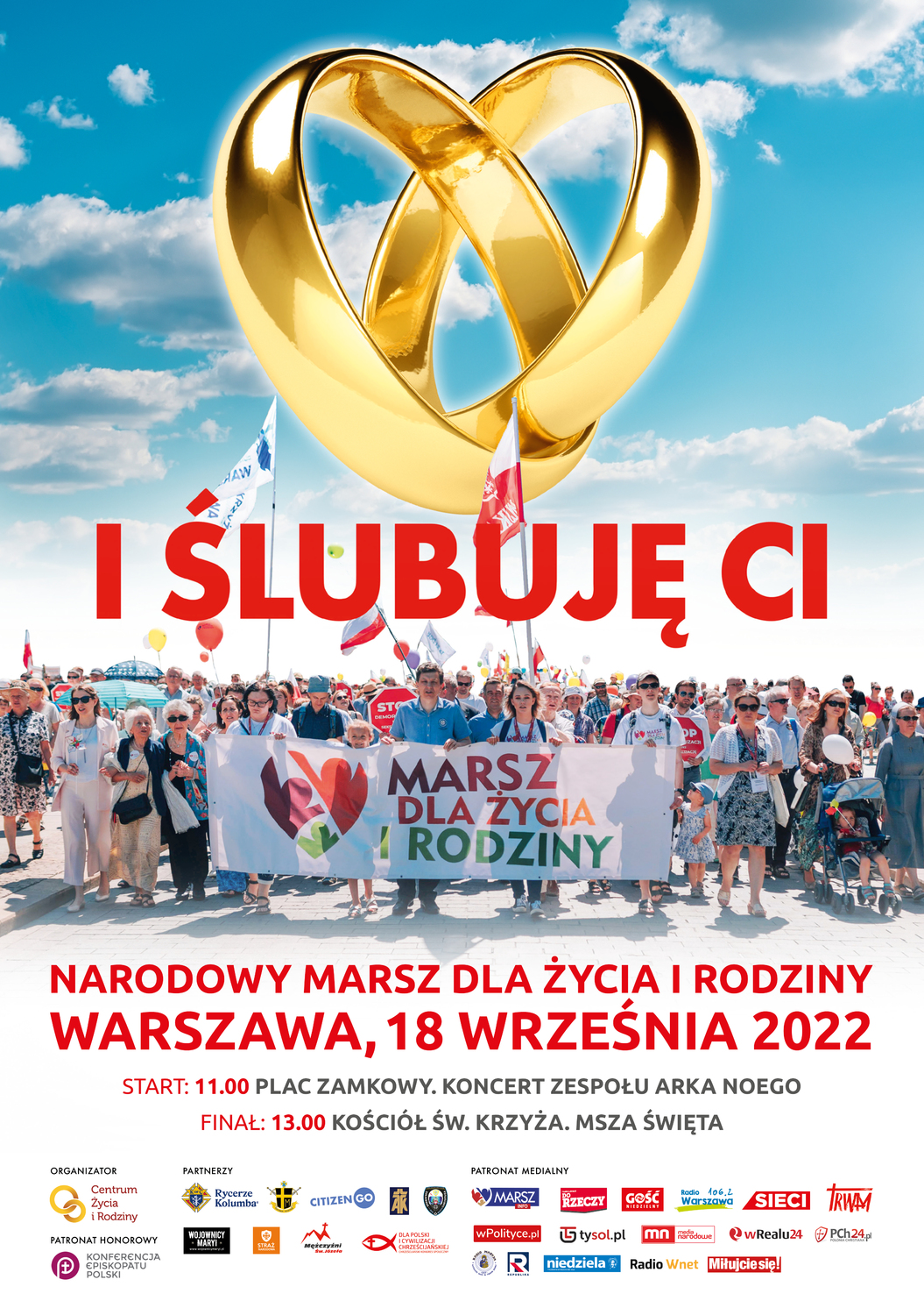 plakat Marsz dla Zycia 